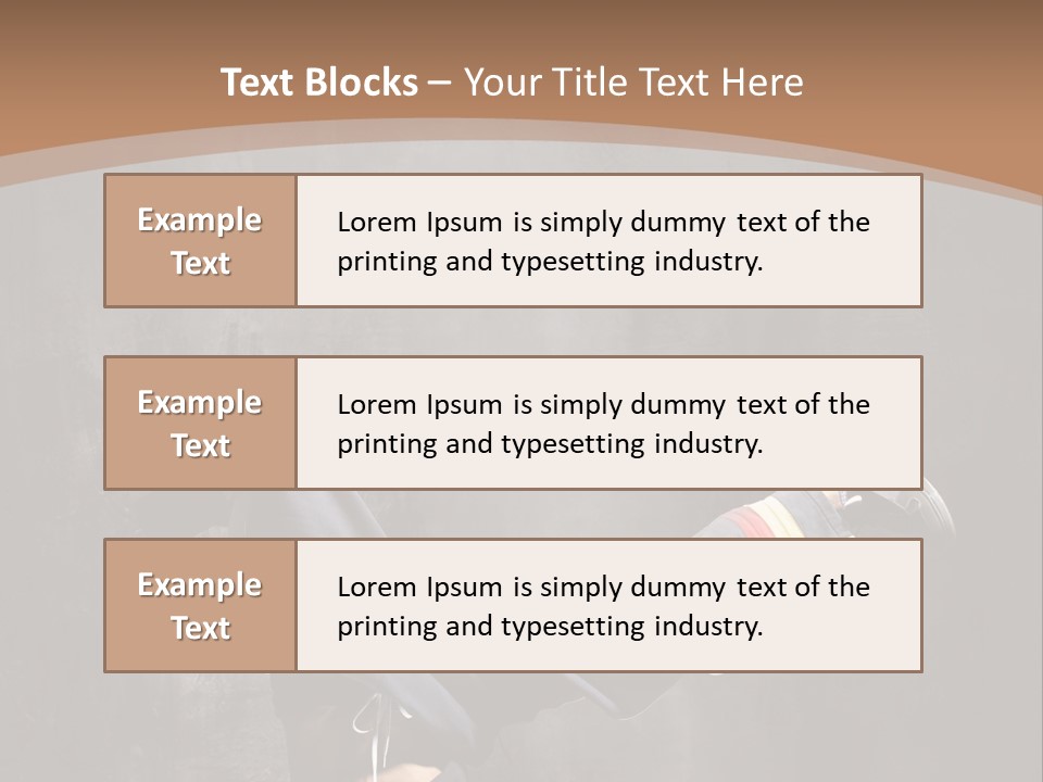 Stunt Elegance Sporty PowerPoint Template