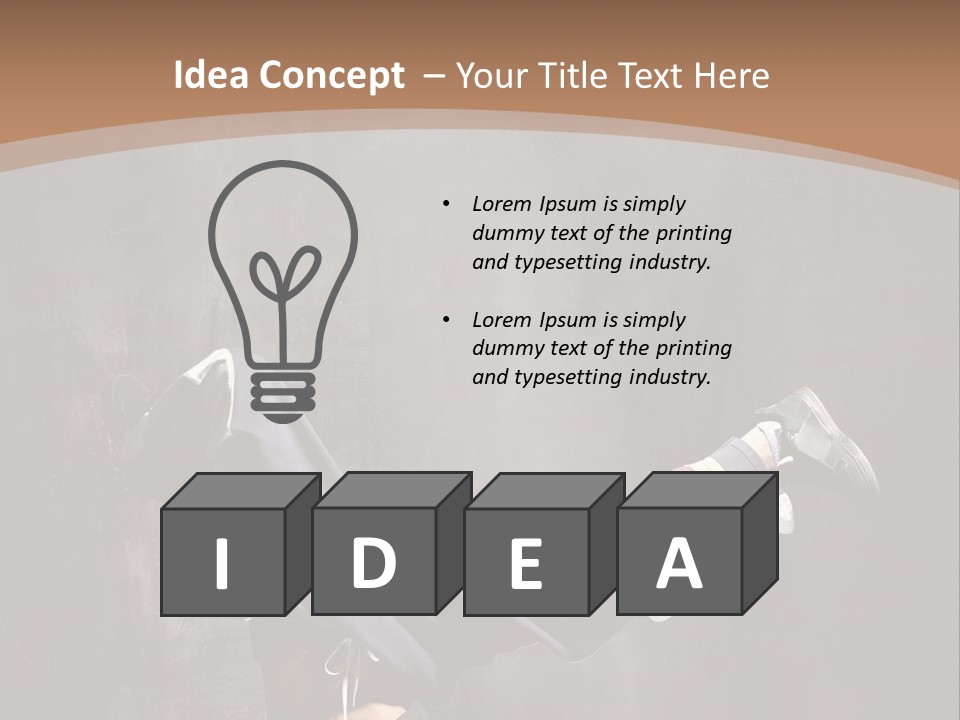 Stunt Elegance Sporty PowerPoint Template