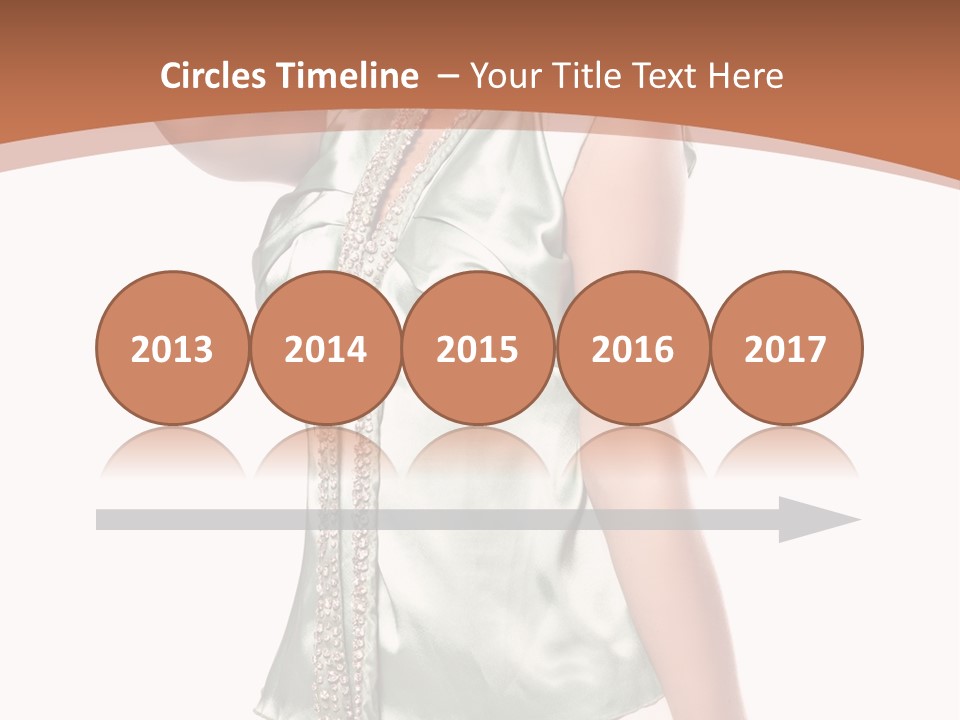 Hair Blond Secret PowerPoint Template