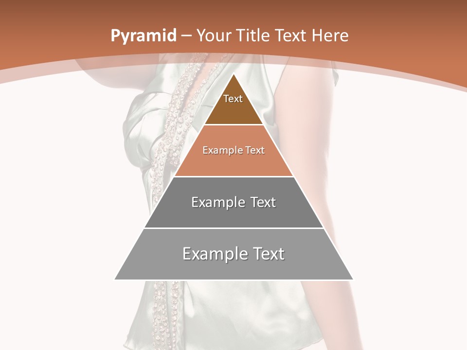 Hair Blond Secret PowerPoint Template