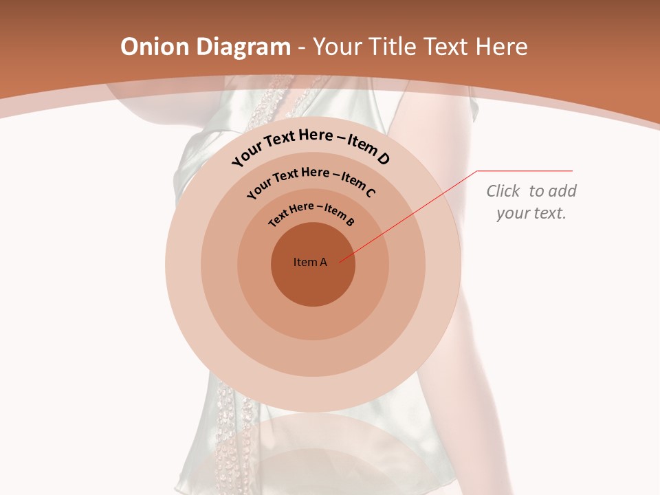 Hair Blond Secret PowerPoint Template