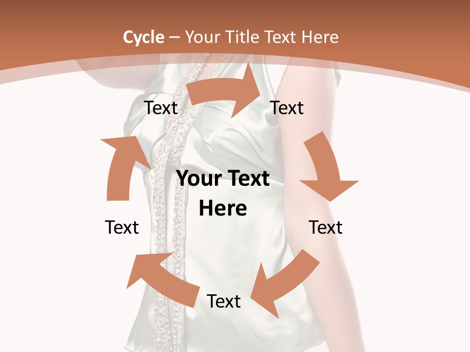 Hair Blond Secret PowerPoint Template