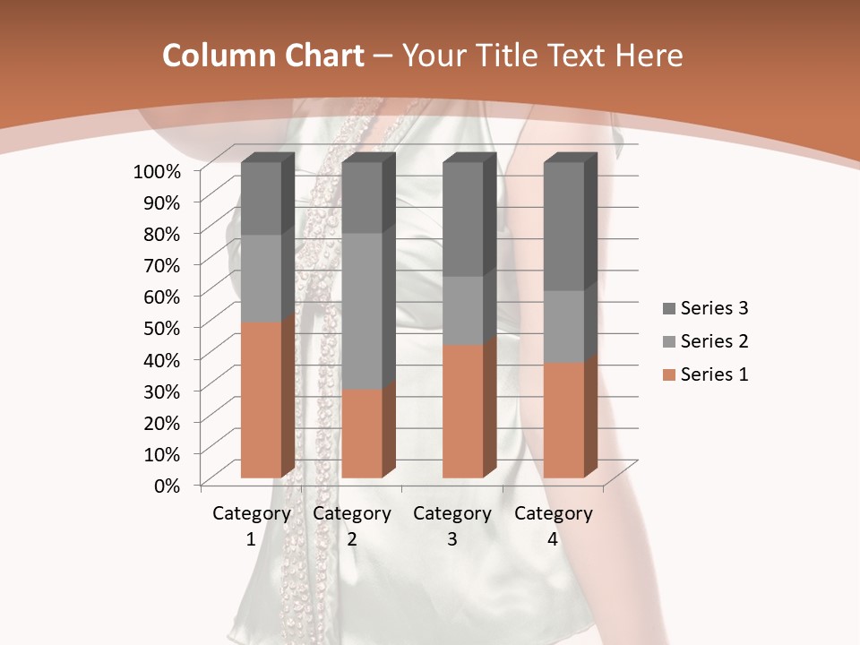 Hair Blond Secret PowerPoint Template