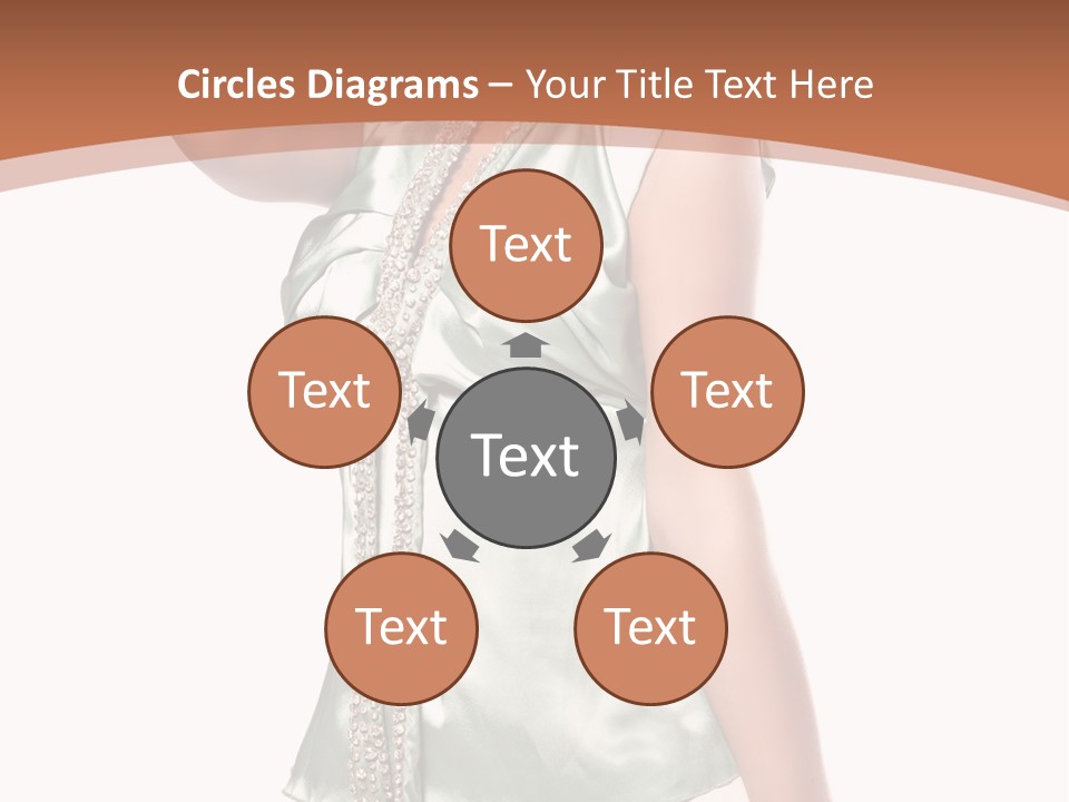 Hair Blond Secret PowerPoint Template