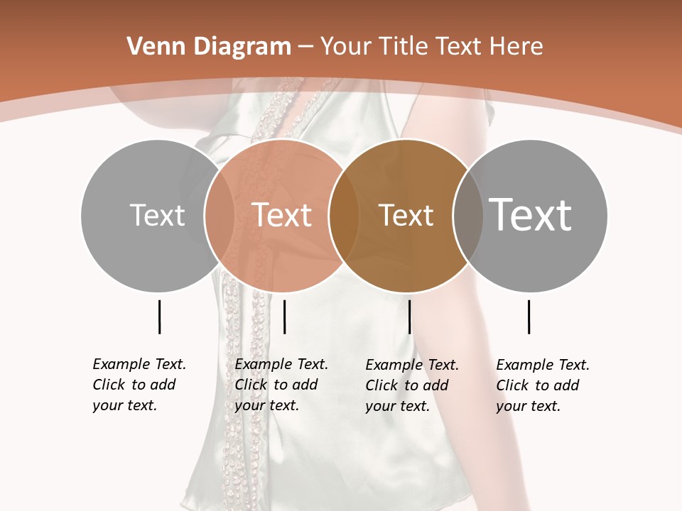 Hair Blond Secret PowerPoint Template