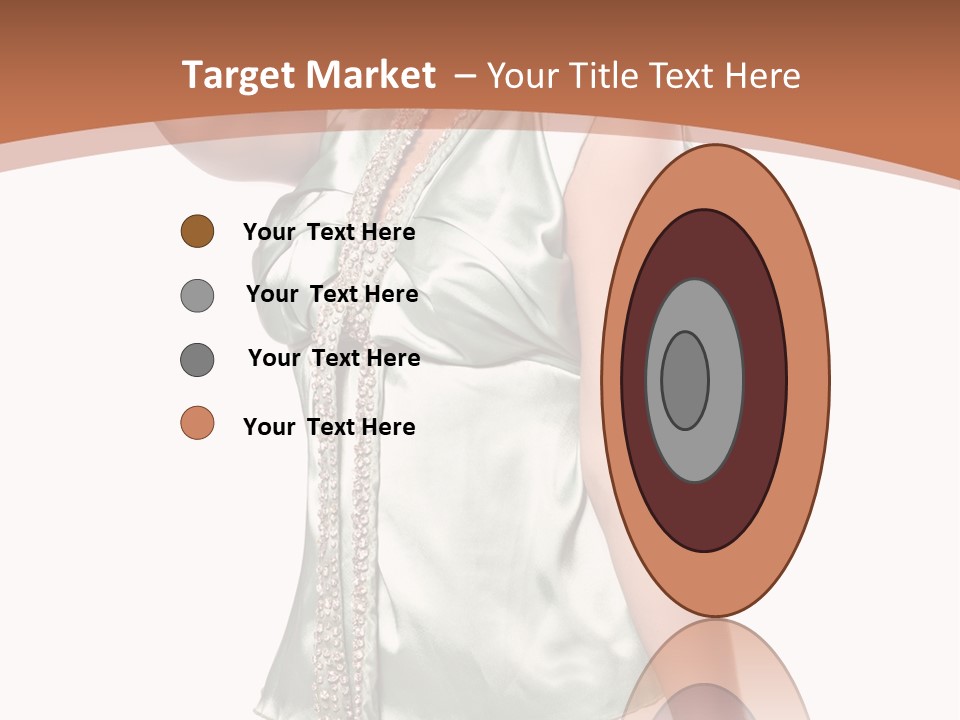 Hair Blond Secret PowerPoint Template