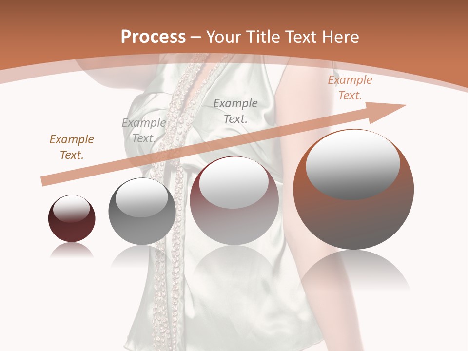 Hair Blond Secret PowerPoint Template