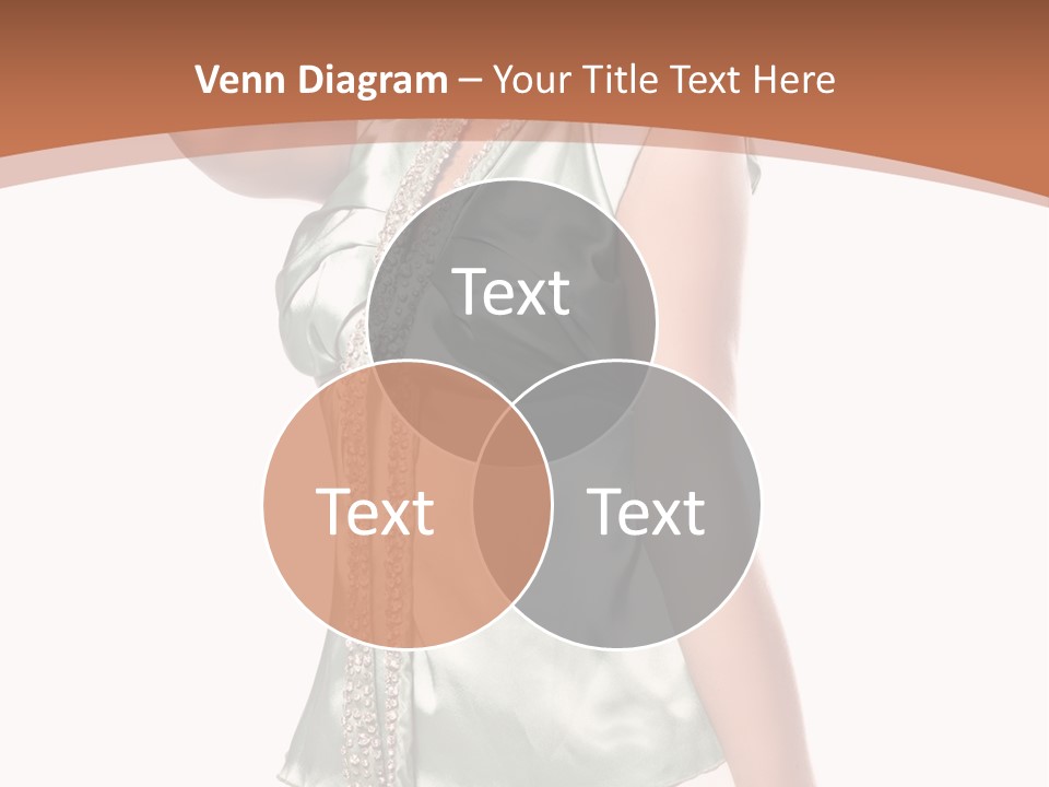 Hair Blond Secret PowerPoint Template