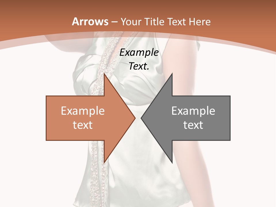 Hair Blond Secret PowerPoint Template