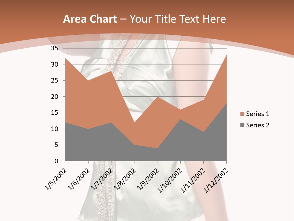 Hair Blond Secret PowerPoint Template