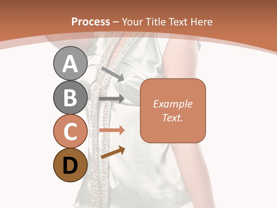 Hair Blond Secret PowerPoint Template