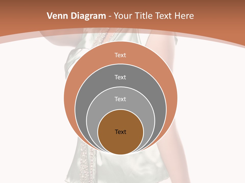 Hair Blond Secret PowerPoint Template