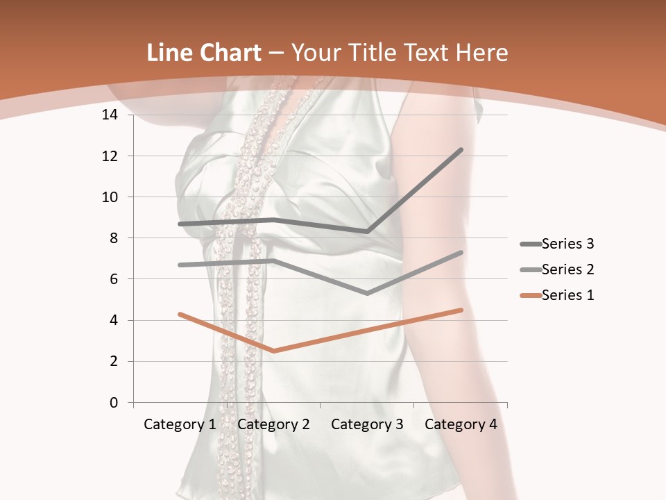 Hair Blond Secret PowerPoint Template