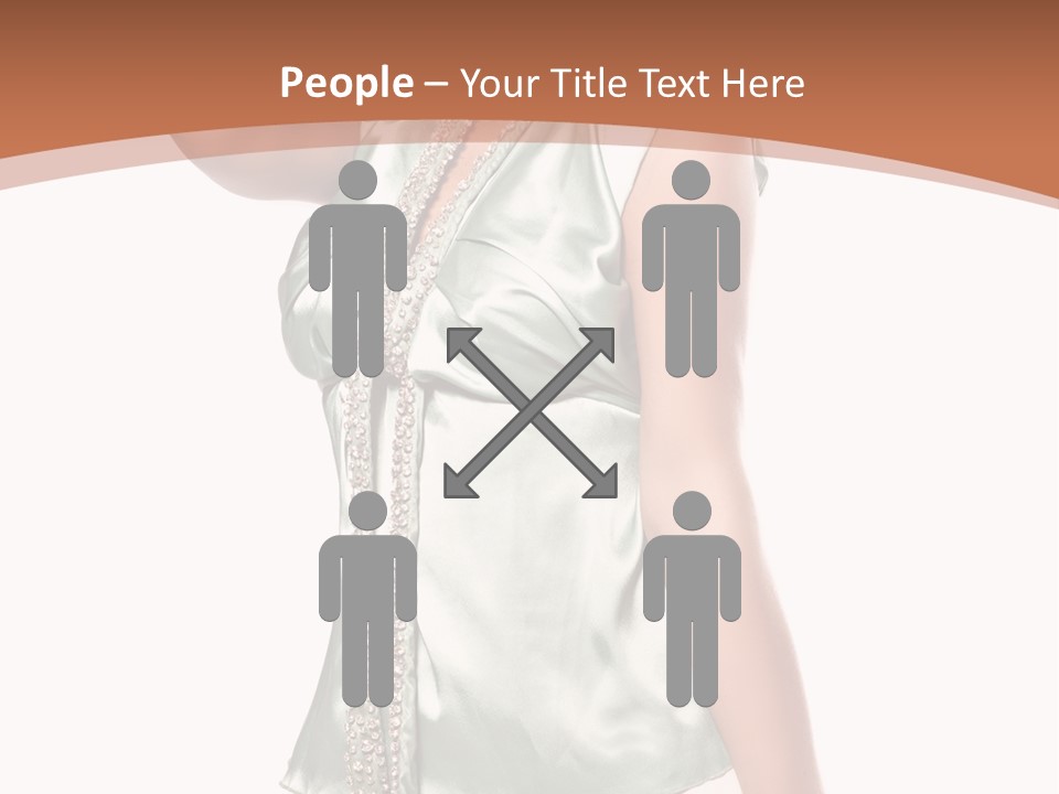 Hair Blond Secret PowerPoint Template