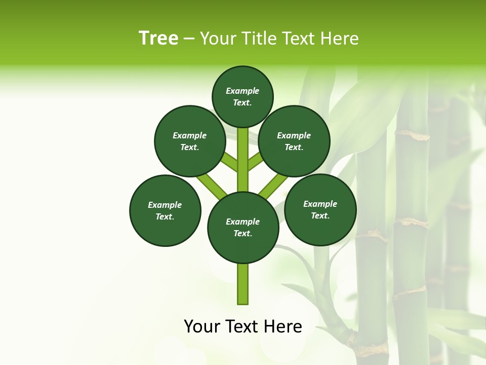 Japanese Asia Tree PowerPoint Template