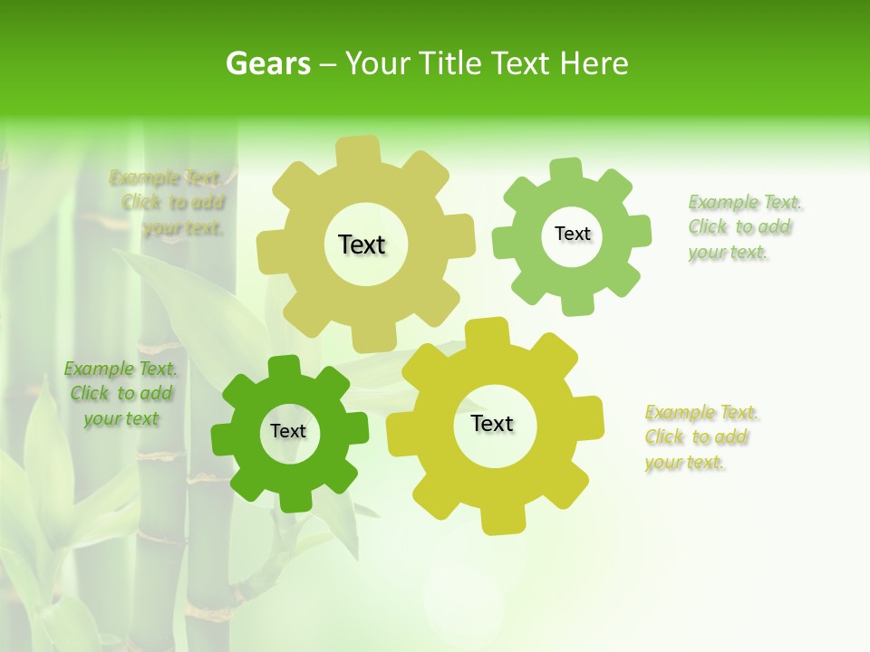 Environment Gardening Asia PowerPoint Template