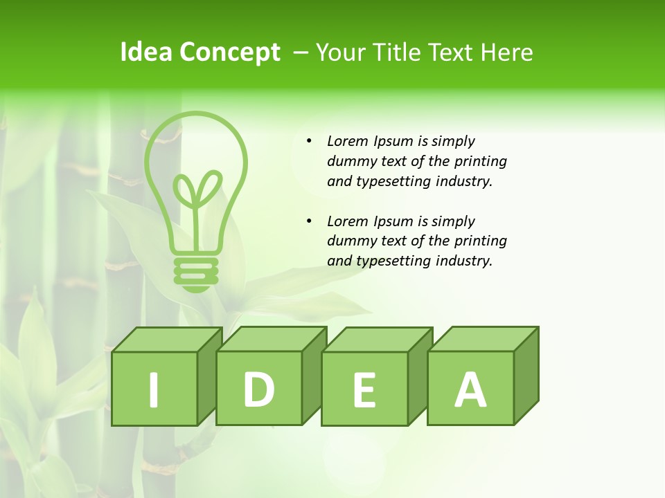 Environment Gardening Asia PowerPoint Template