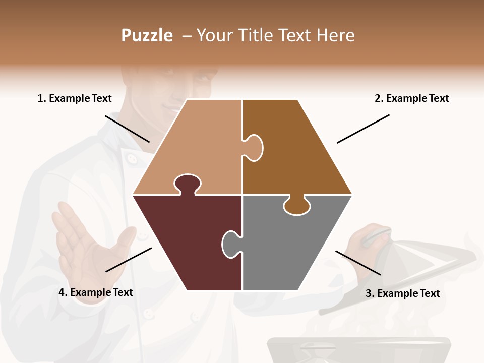 Blank Paint Studio PowerPoint Template