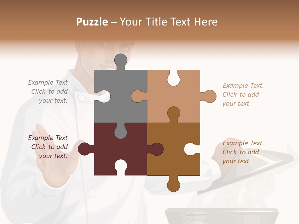 Blank Paint Studio PowerPoint Template