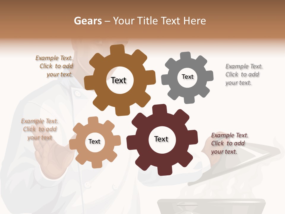 Blank Paint Studio PowerPoint Template