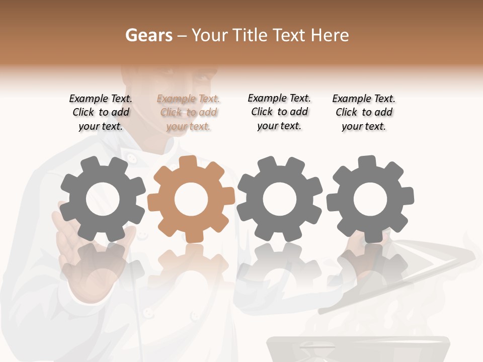 Blank Paint Studio PowerPoint Template