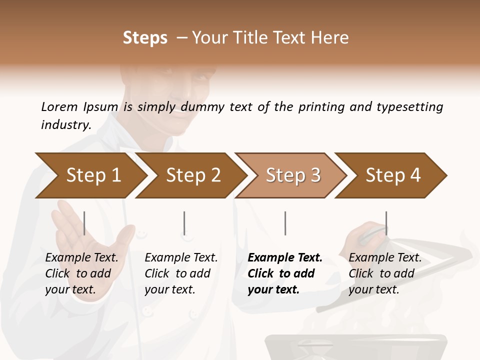 Blank Paint Studio PowerPoint Template