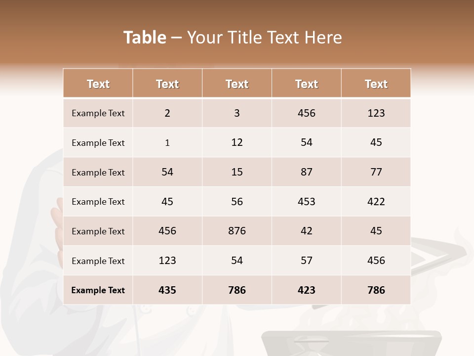 Blank Paint Studio PowerPoint Template