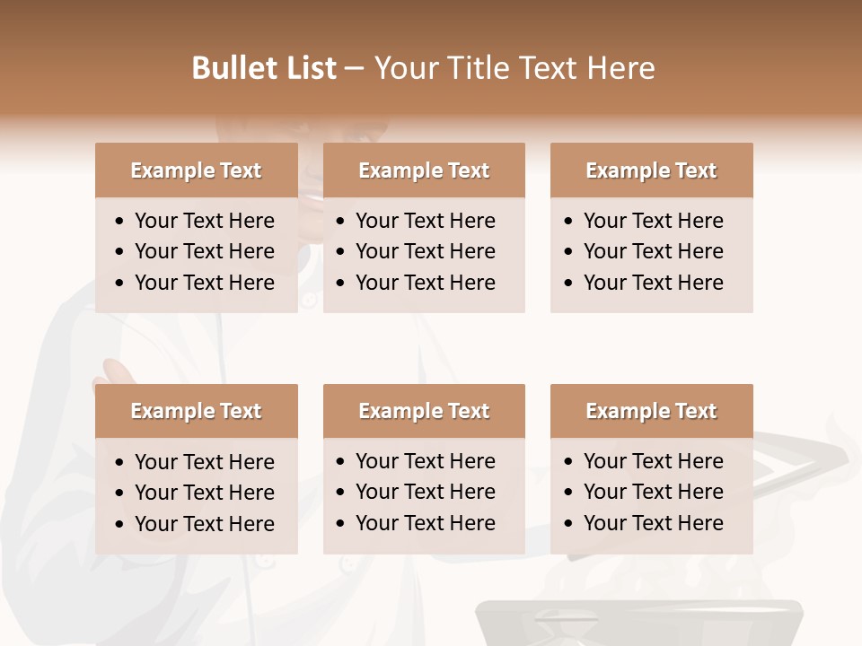 Blank Paint Studio PowerPoint Template