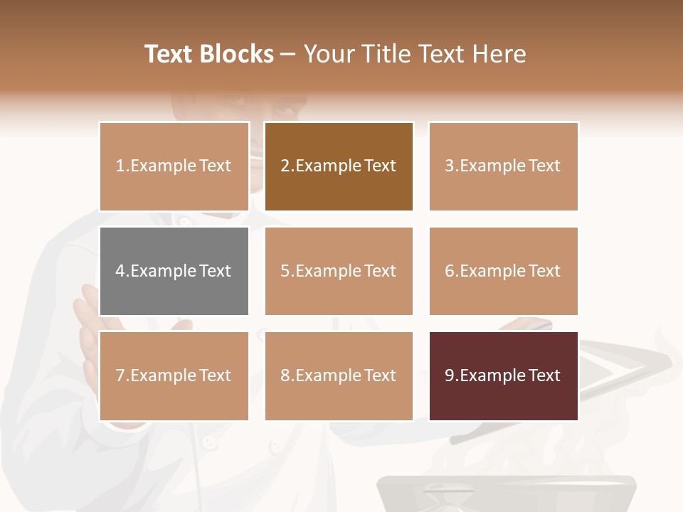 Blank Paint Studio PowerPoint Template