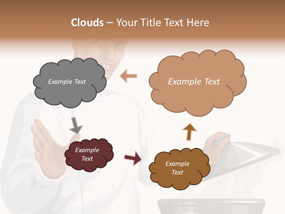 Blank Paint Studio PowerPoint Template