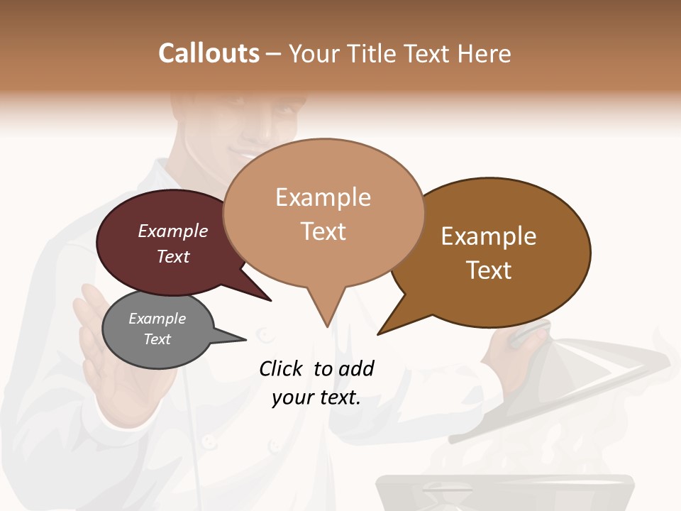 Blank Paint Studio PowerPoint Template