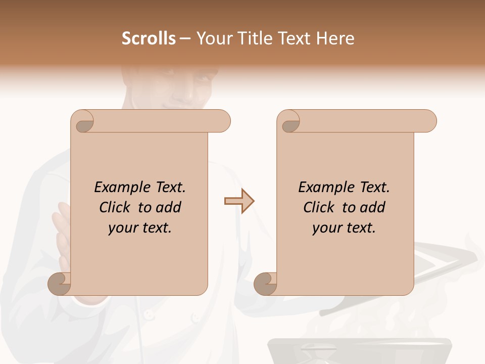 Blank Paint Studio PowerPoint Template