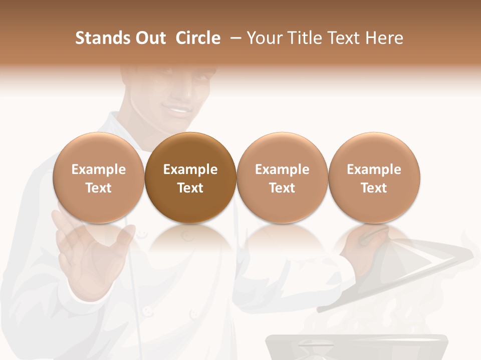 Blank Paint Studio PowerPoint Template