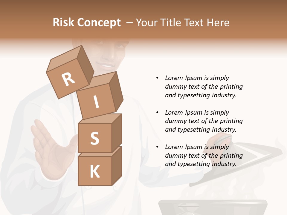 Blank Paint Studio PowerPoint Template