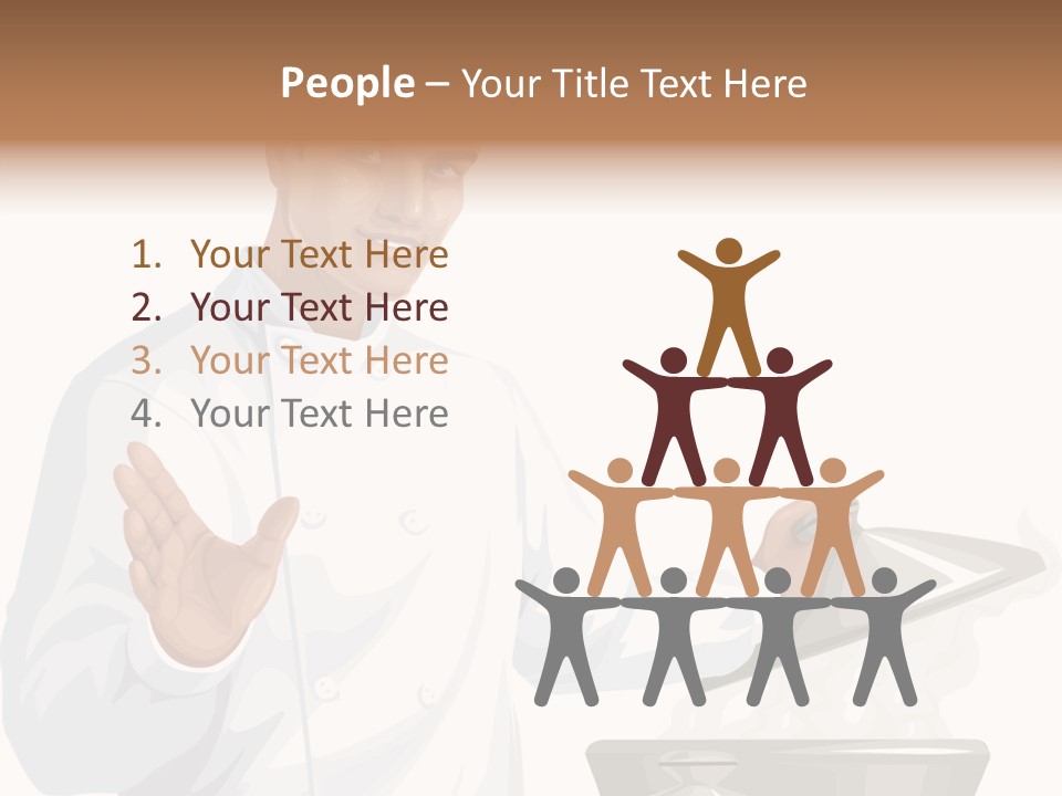 Blank Paint Studio PowerPoint Template