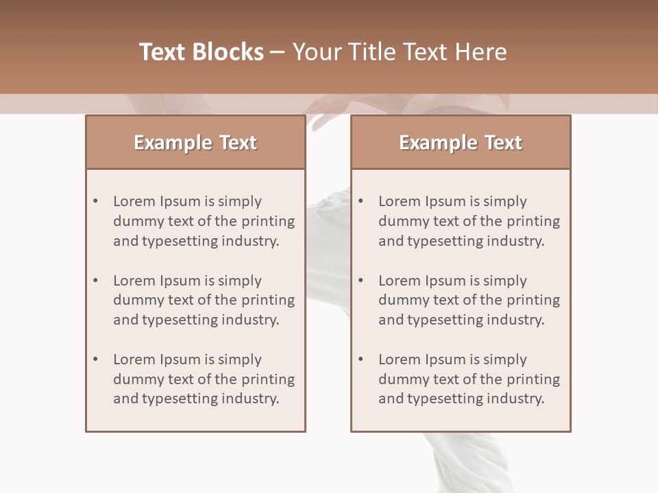 A Woman Is Jumping In The Air With Her Leg Up PowerPoint Template