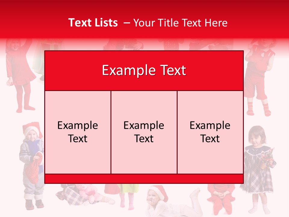People Purity Claus PowerPoint Template