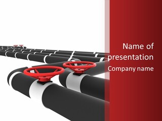 Steel Cylinder Power PowerPoint Template