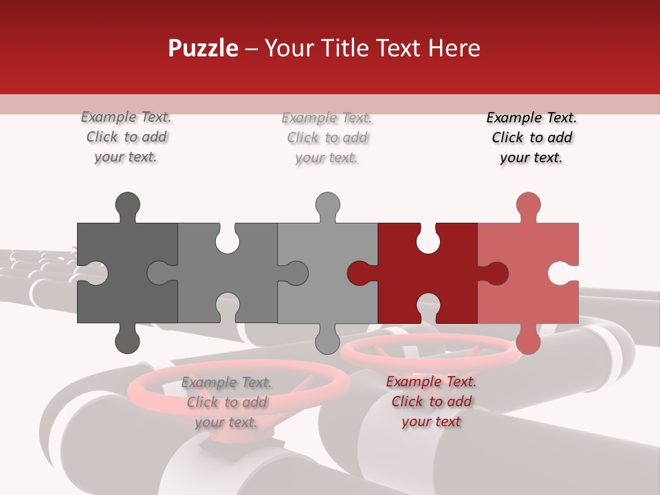 Steel Cylinder Power PowerPoint Template