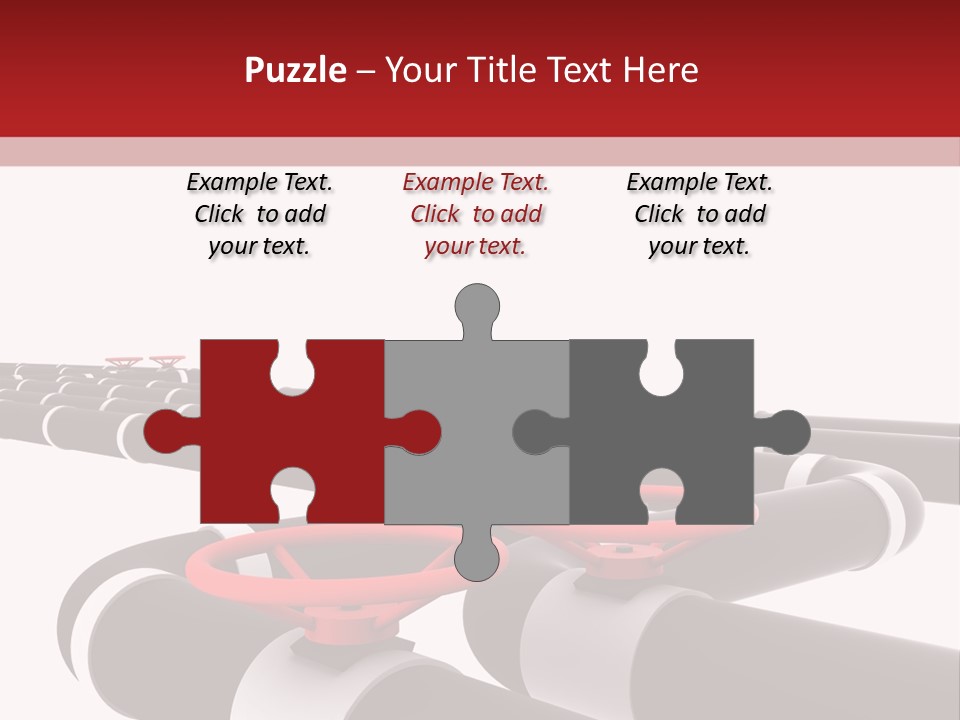 Steel Cylinder Power PowerPoint Template