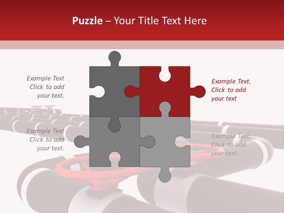Steel Cylinder Power PowerPoint Template