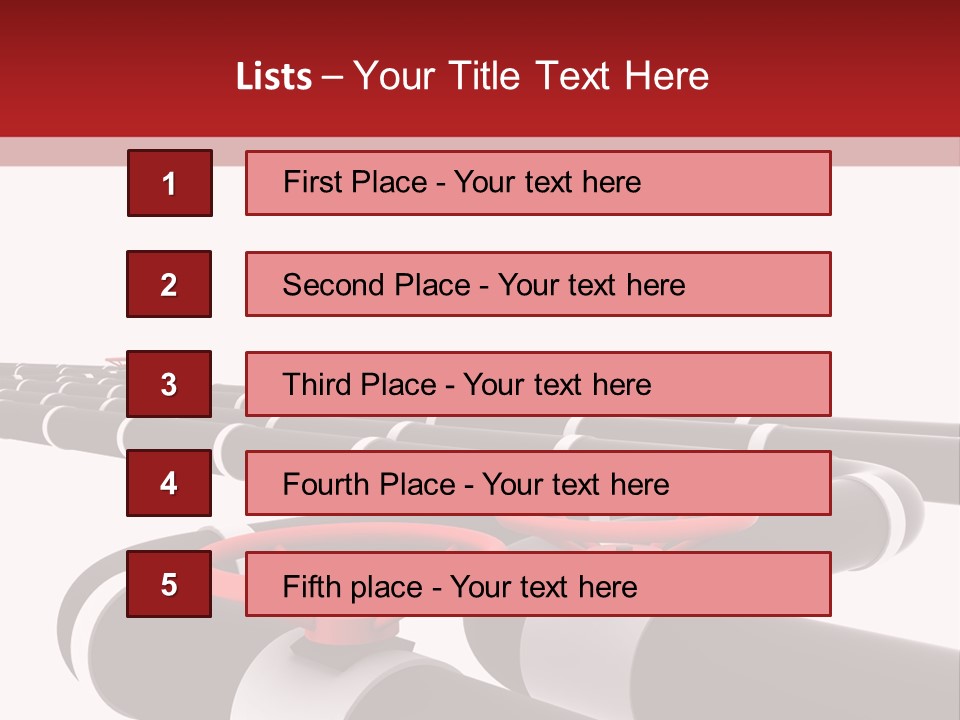 Steel Cylinder Power PowerPoint Template
