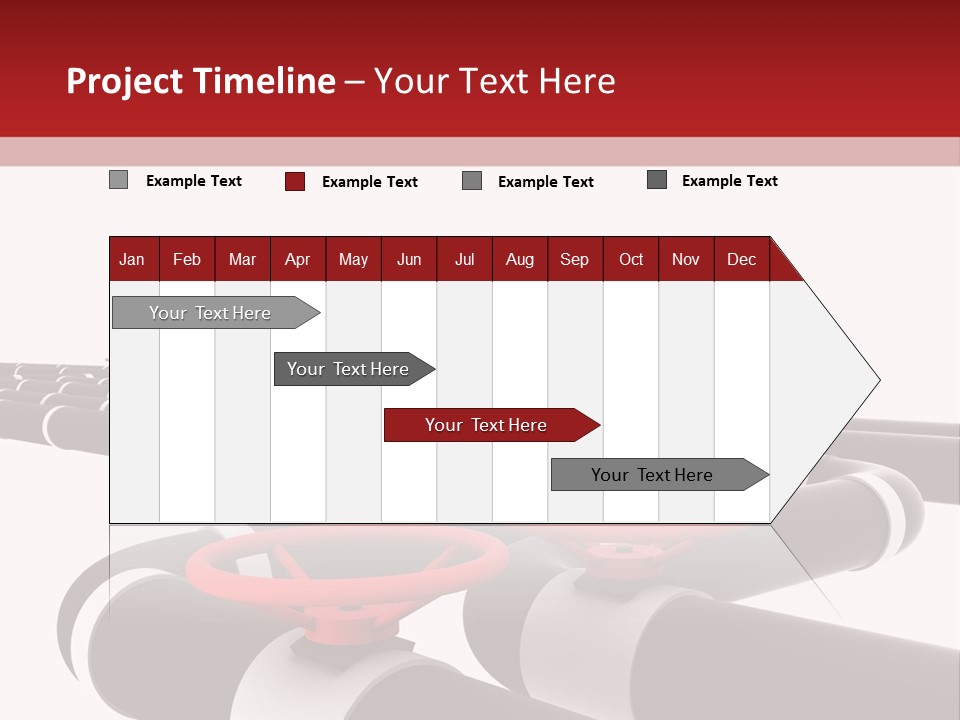 Steel Cylinder Power PowerPoint Template
