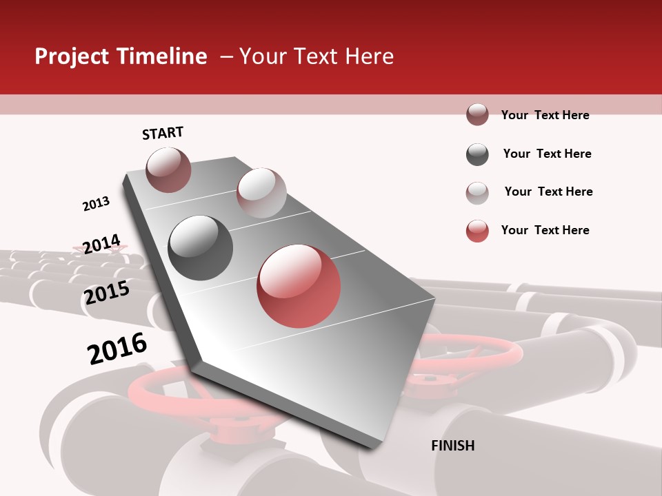 Steel Cylinder Power PowerPoint Template