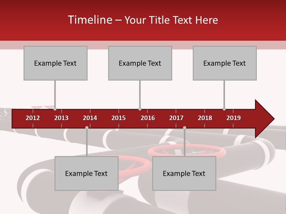 Steel Cylinder Power PowerPoint Template