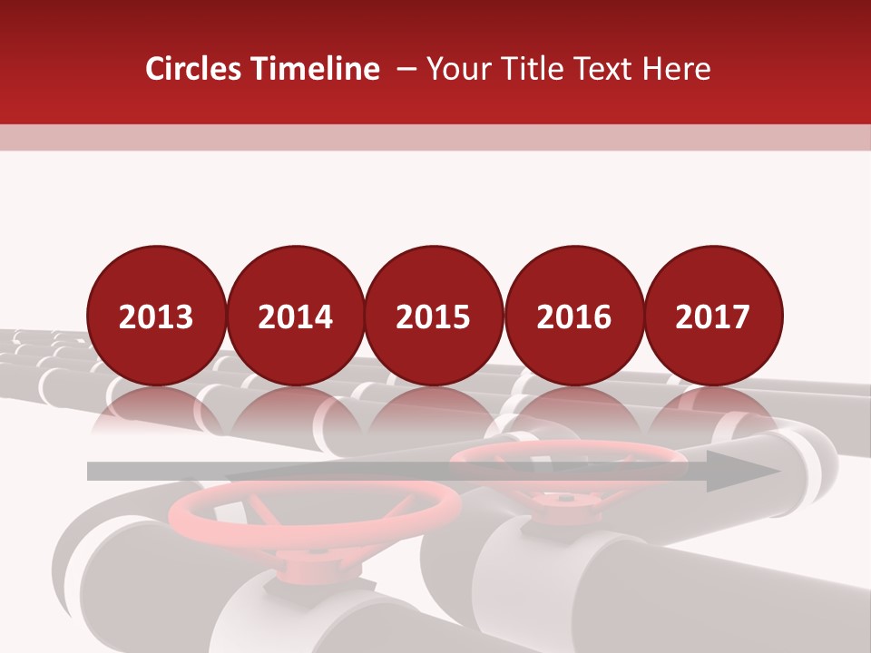 Steel Cylinder Power PowerPoint Template