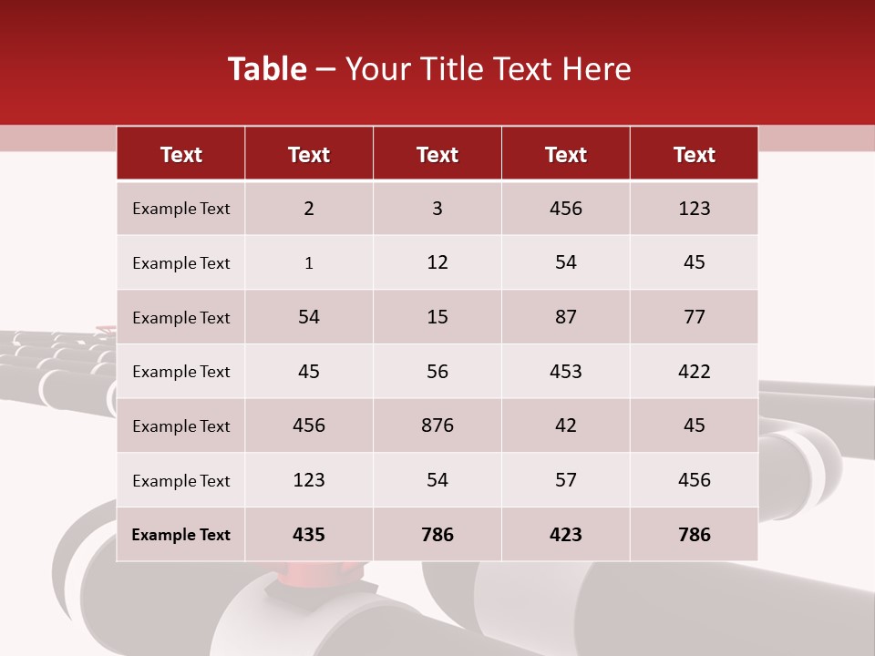 Steel Cylinder Power PowerPoint Template