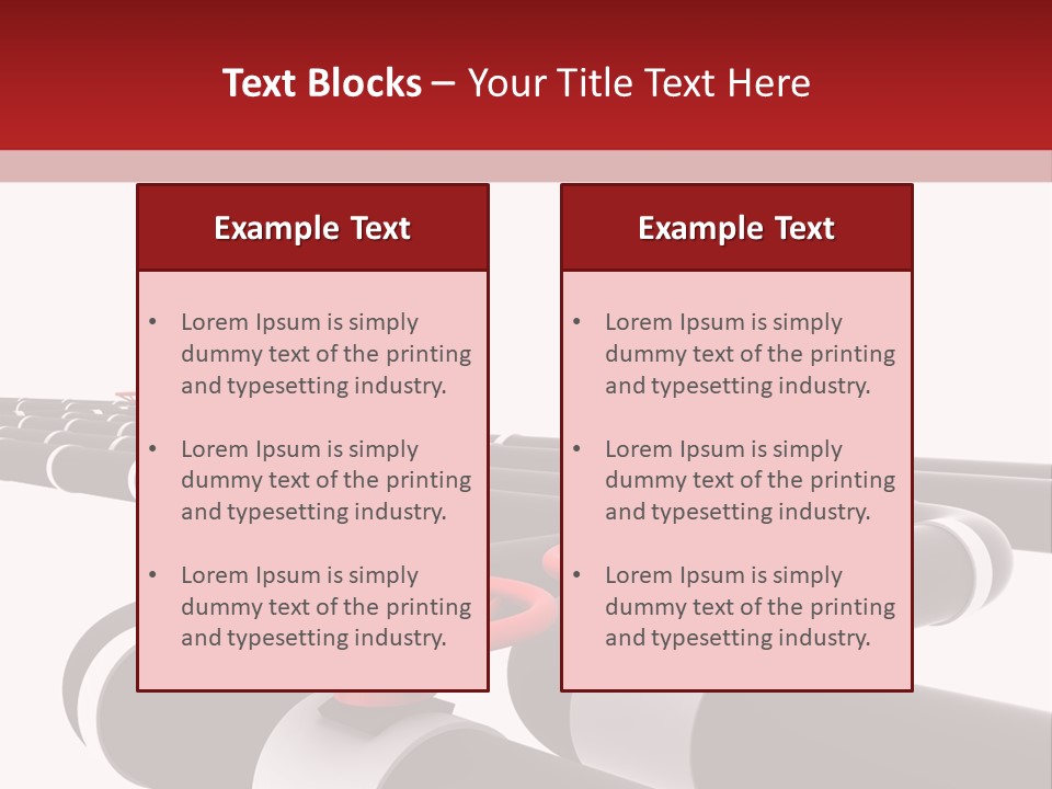 Steel Cylinder Power PowerPoint Template