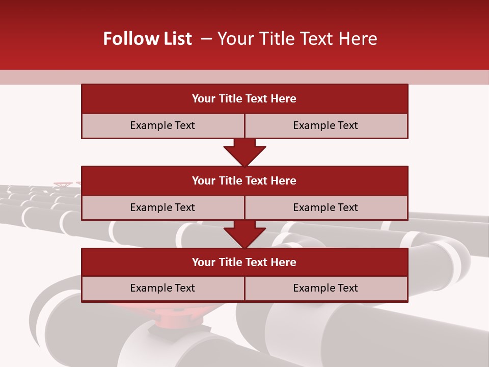 Steel Cylinder Power PowerPoint Template