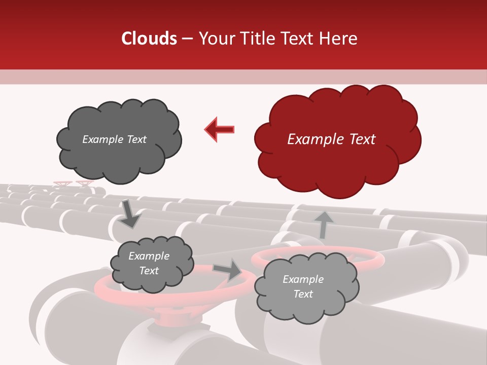 Steel Cylinder Power PowerPoint Template
